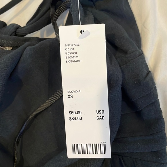 Urban Outfitters Halter Tie Back Mini Dress - Black - Picture 4 of 6